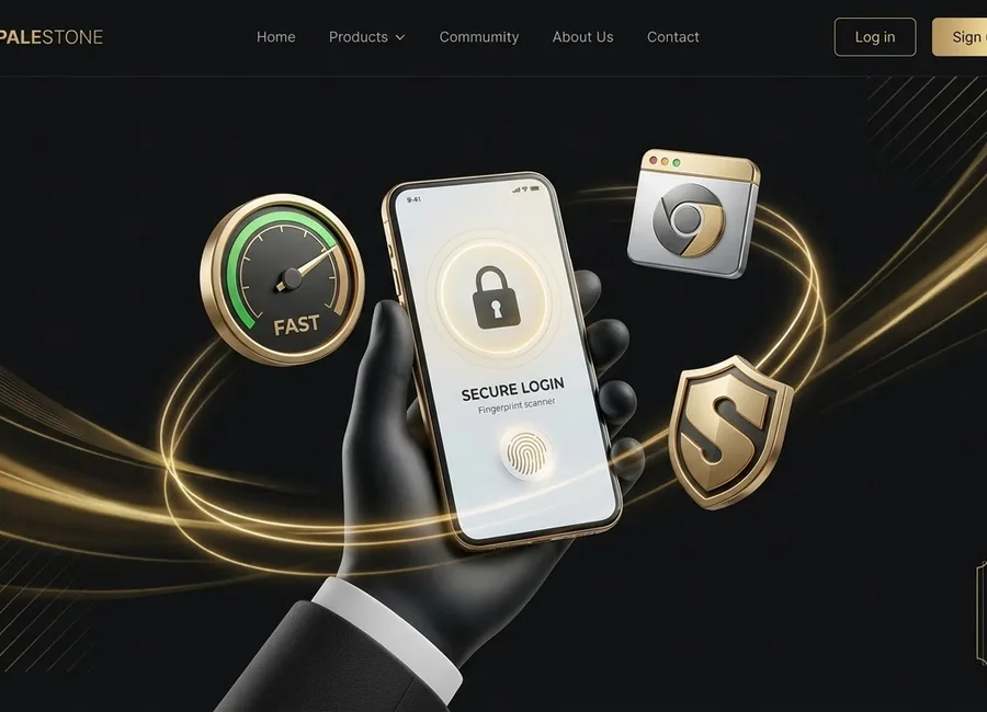 Gold365 mobile access guide showing smartphone login and browser tips