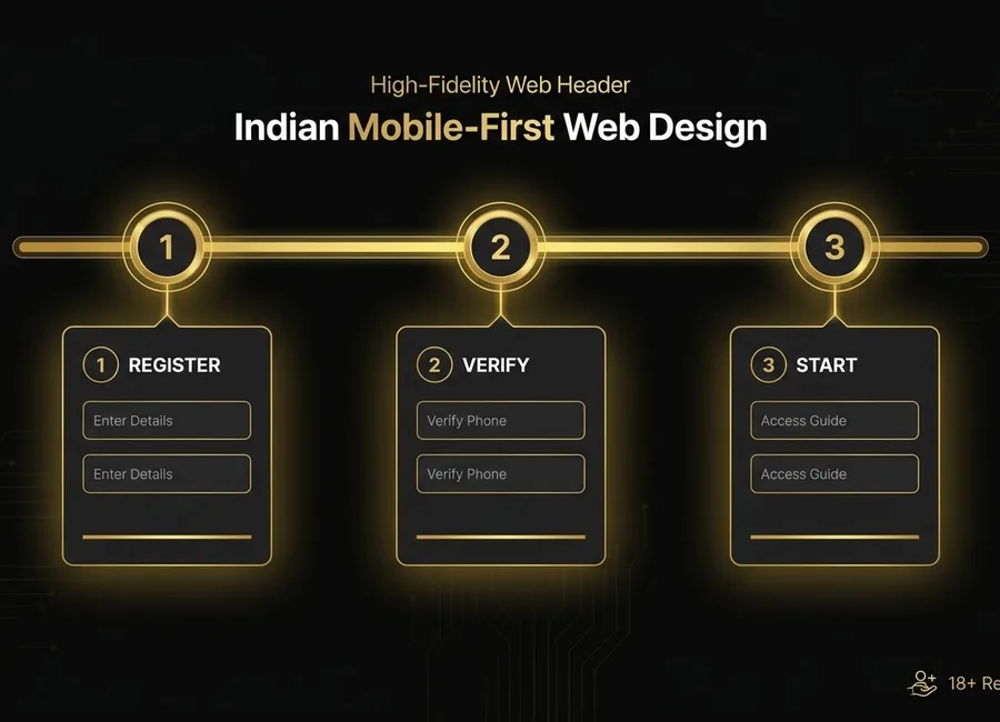 Gold365 register beginner guide showing step-by-step account setup flow