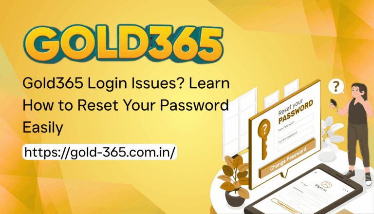 Gold365 Login Issues? Learn How to Reset Your Password Easily