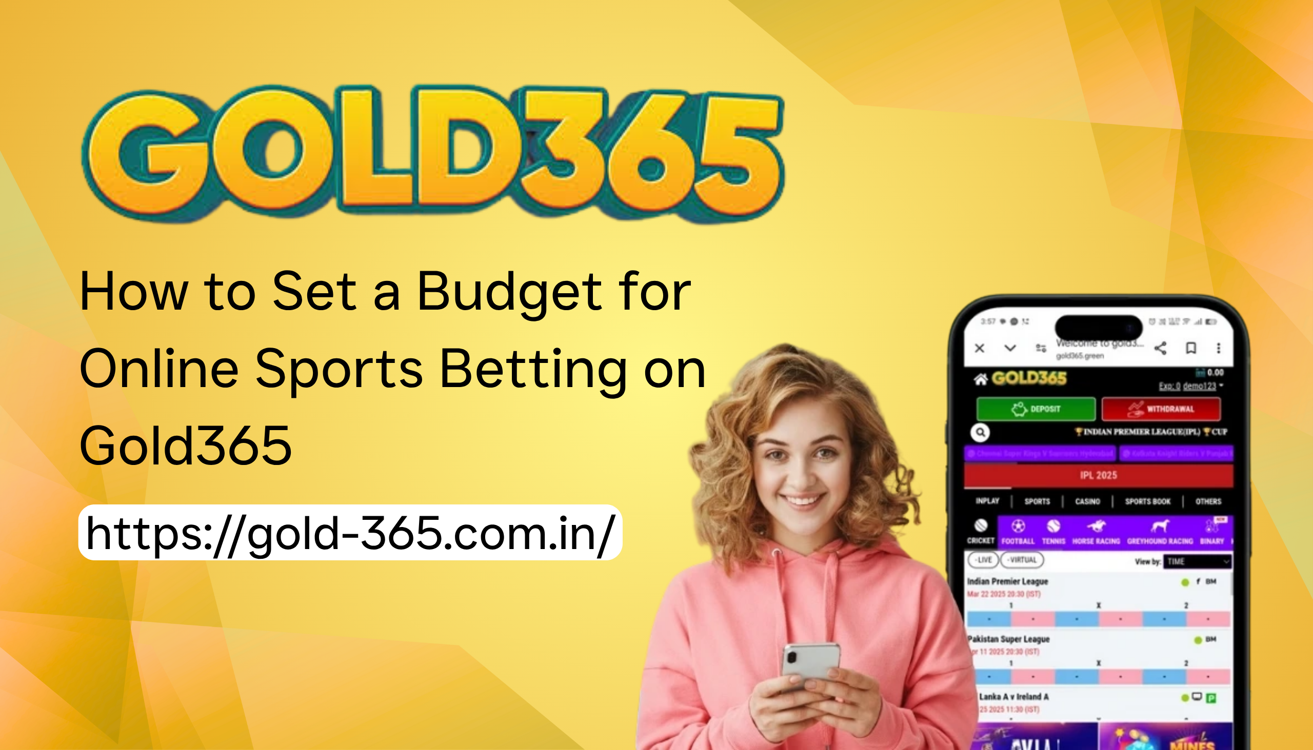 How to Set a Budget for Online Sports Betting on Gold365