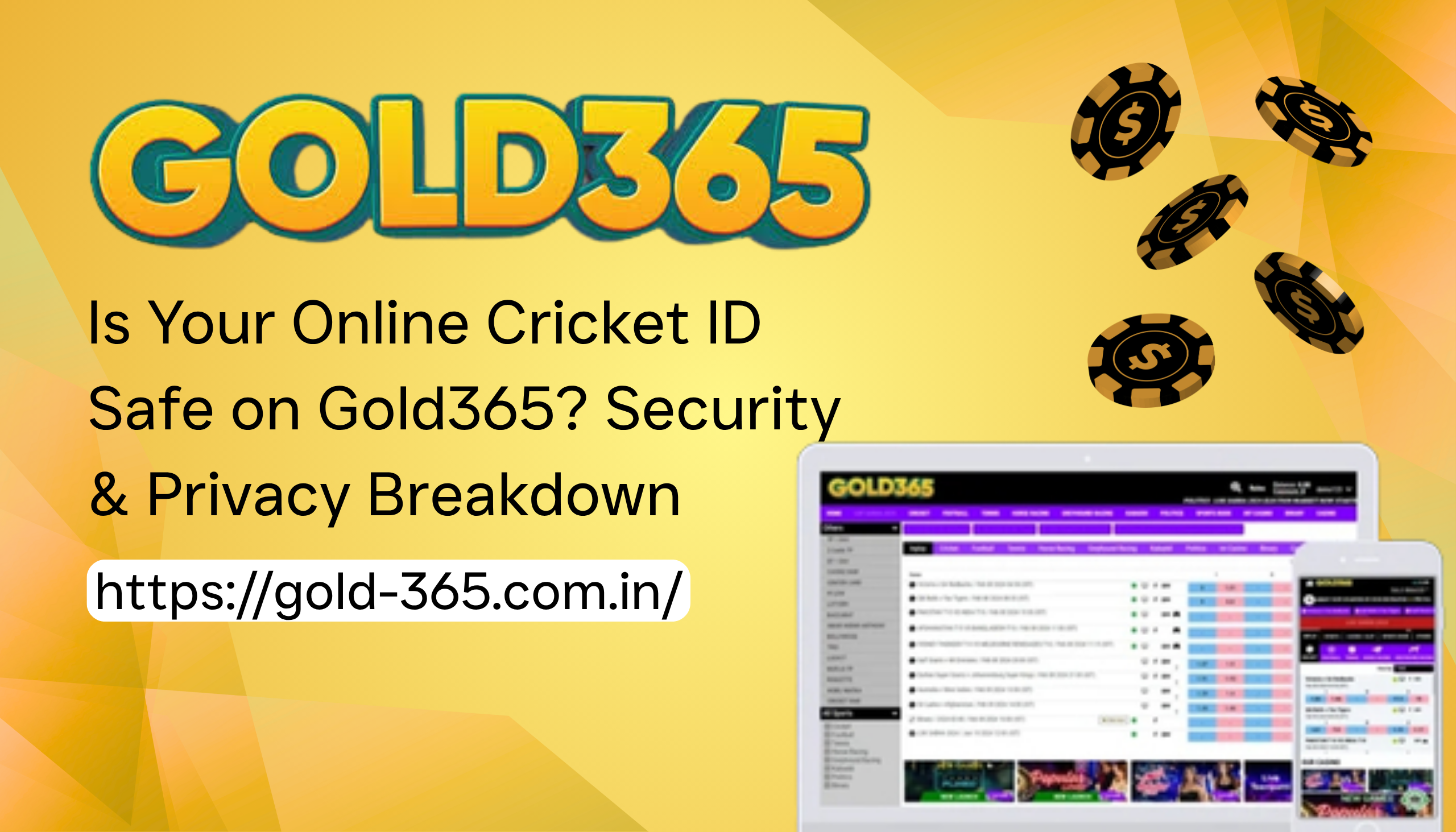 Is Your Online Cricket ID Safe on Gold365? Security & Privacy Breakdown